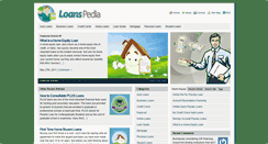 Desktop Screenshot of loanspedia.com